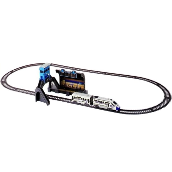 Kolejka na Baterie 244 cm + Dworzec Wagon