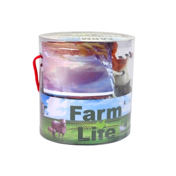 Zestaw Figurek Zwierzęta Wiejskie Farma Akcesoria 34 Elementy