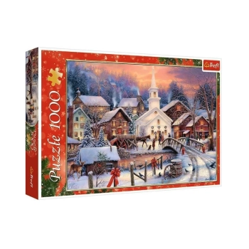 Puzzle - 1000 XMAS - Białe Święta - Trefl 10602