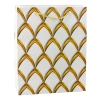 Torba Prezentowa Elegancka Złote Zdobienia 32 x 26 x 12 cm