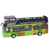 Autobus Piętrowy Turystyczny 1:32 Otwierane Drzwi Zielony