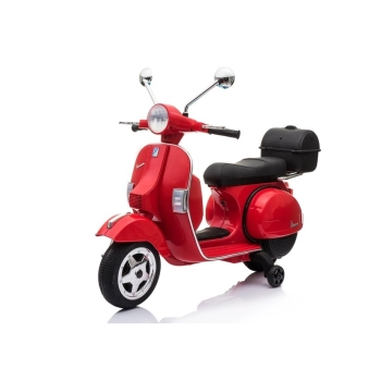 Skuter na Akumulator Vespa Czerwony