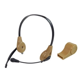 Zestaw Wojskowy Broń Dwa Pistolety Słuchawki Gwizdek