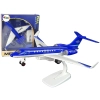 Samolot Pasażerski G-650 Napęd Dźwięk Światła Metalowy Niebieski
