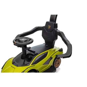 Jeździk z Pchaczem Lamborghini QLS-996T Zielony