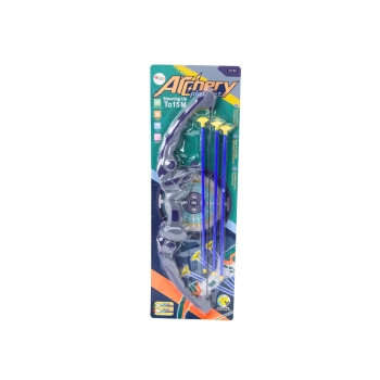 Łuk Strzelecki Fioletowy Strzały Z Przyssawkami 3 Sztuki