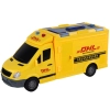 Auto Dostawcze 1:16 Napęd Frykcyjny Otwierane Drzwi Światła Dźwięki Żółte