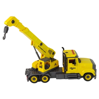 Ciężarówka Dźwig do Rozkręcania i Skręcania Żółta