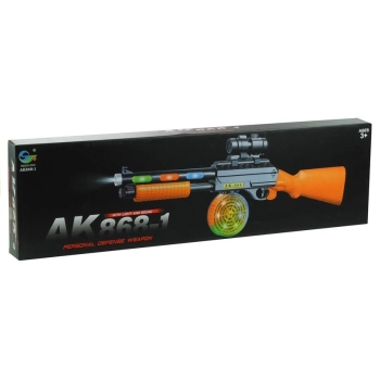 Pistolet Broń Karabin AK 868-1 Świeci Gra 60 cm