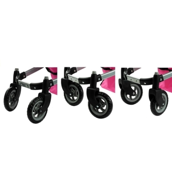 Wózek dla lalek Alice Głęboki, Spacerówka 2w1