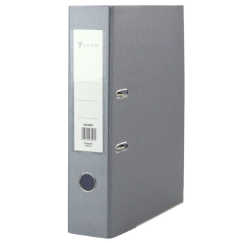 Segregator Na Dokumenty A4/80mm Okucie Mechanizm Dźwigniowy Srebrny