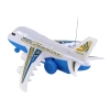 Samolot Pasażerski Zdalnie Sterowany R/C Światła Biały DIY