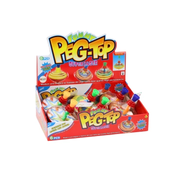 Bączek Dla Dzieci Do Kręcenia Tradycyjny Wirujący 15cm x 14cm 3 Wzory