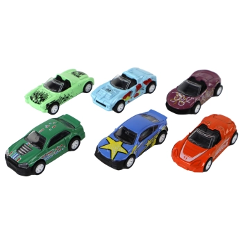 Zestaw Pojazdów Napęd Frykcyjny W Skrzynce Metal 6 ele