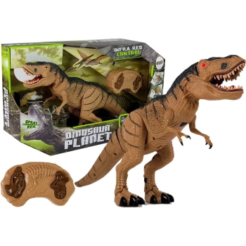 Dinozaur Tyranozaur Rex Zdalnie Sterowany R/C z Parą