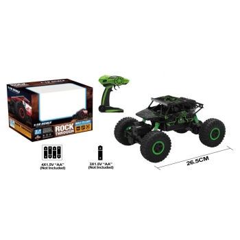 Pojazd Zdalnie Sterowany Terenowy Czarno- Zielony