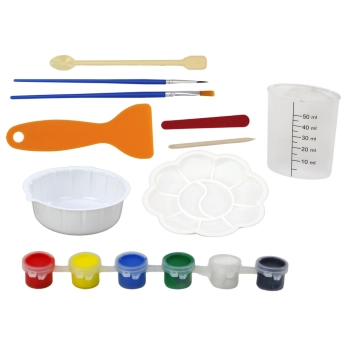 Zestaw Kreatywny Artystyczny Ptaki 3D Gips Farbki