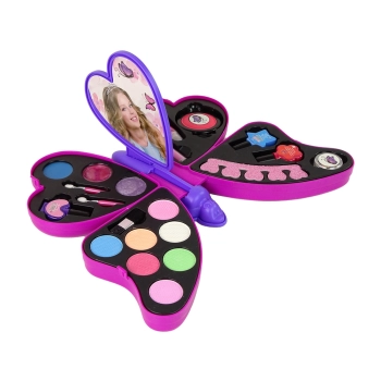 Zestaw Do Makijażu Fioletowy Motyl Cienie Do Powiek