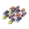 Zestaw Autek Sportowych 1:55 Z Napędem Frykcyjnym 12 Sztuk Kolorowe