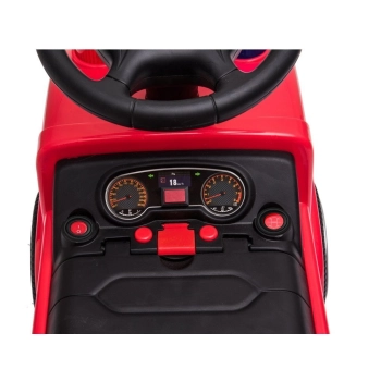 Pojazd Jeździk Straż Pożarna Drabina Bańki Mydlane Dźwięki Koguty