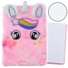 Pluszowy Notatnik W Linie Jednorożec Różowy Tęczowy