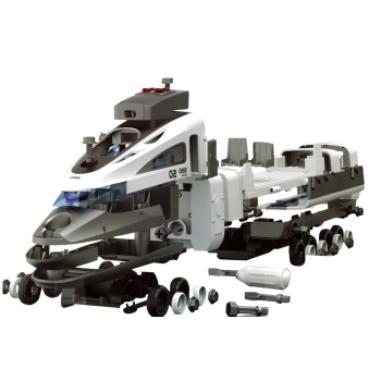 Pociąg Kolejka Do Skręcania Śrubokręt Tory Światła Dźwięki