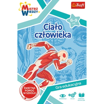 Gra dla dzieci Ciało człowieka Mistrz Wiedzy Trefl 01957