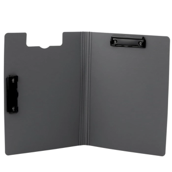 Podkładka Deska Z Okładką Dwa Klipy A4 Plastikowa Granatowa