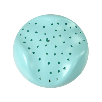 Karuzela Do Łóżeczka Projektor Pilot Melodie Odgłosy Zwierząt Niebieski