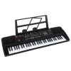 Keyboard Z Mikrofonem Instrument Muzyczny Czarny