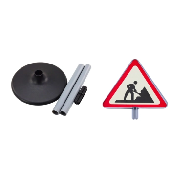 Duży Znak Ostrzegawczy Prace Drogowe Edukacyjny 70cm