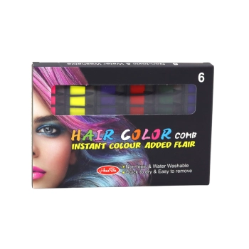 Zestaw Do Koloryzacji Włosów Kreda 6 Sztuk Matowe