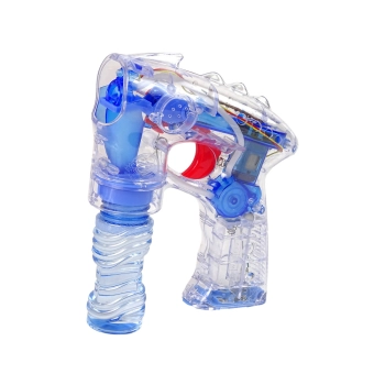 Pistolet Do Baniek Mydlanych Światła Diody Przezroczysty