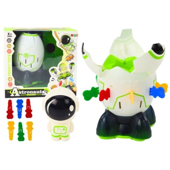 Gra Zręcznościowa Kosmonauta Wyskakujący Z Rakiety Kosmos