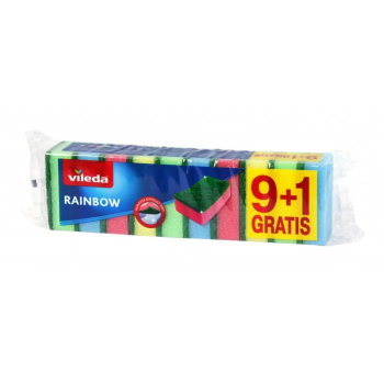 Vileda Zmywaki Rainbow 10 sztuk