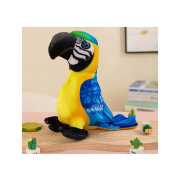 Maskotka Pluszowa Papuga Żółta 20 cm