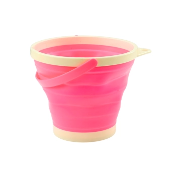 Wiaderko Sylikonowe Składane Uniwersalne 3 Kolory