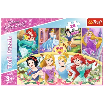 Puzzle - 24 Maxi - Magia wspomnień - Disney Princess - Trefl 14294