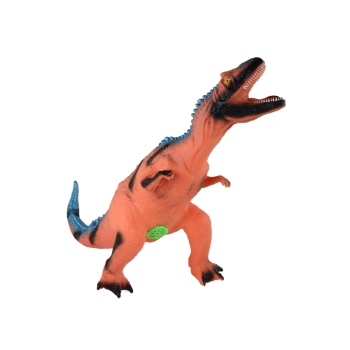 Duża Figurka Dinozaur Tyranozaur Dźwięk 41 cm Niebieski lub Pomarańczowy
