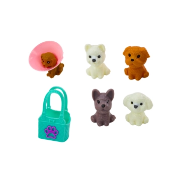 Zestaw Lalka Weterynarz Gabinet Pielęgnacyjny Meble Akcesoria Zwierzaki