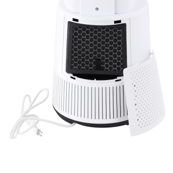 Wentylator Bezłopatkowy Podłogowy Oscylacja Timer Wyświetlacz LCD PILOT