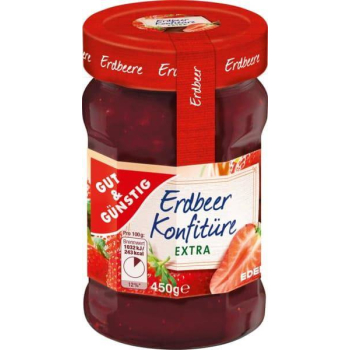 G&G Konfitura Truskawkowa Extra 450 g