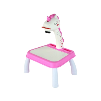 Projektor Do Rysowania Jednorożec Pisaki Wkładki Różowy