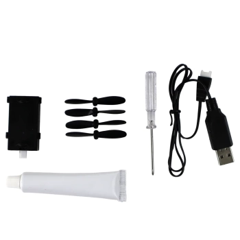 Samolot R/C 4D-G7 Światła Duży Niebieski