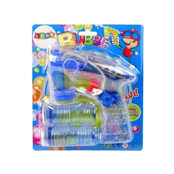 Pistolet Do Baniek Mydlanych Światła Diody Przezroczysty