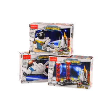 Klocki Konstrukcyjne Kosmos Pojazd Kosmiczny Rakieta MIX