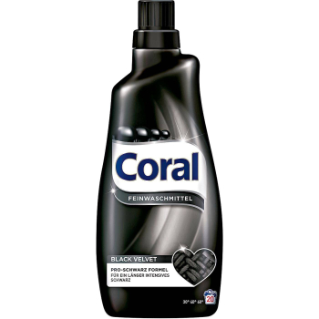Coral żel do prania tkanin czarnych i ciemnych 20 prań