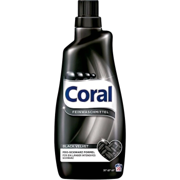 Coral żel do prania tkanin czarnych i ciemnych 20 prań