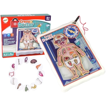 Gra Zręcznościowa Szalony Doktor Operacja Plansza