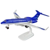 Samolot Pasażerski G-650 Napęd Dźwięk Światła Metalowy Niebieski